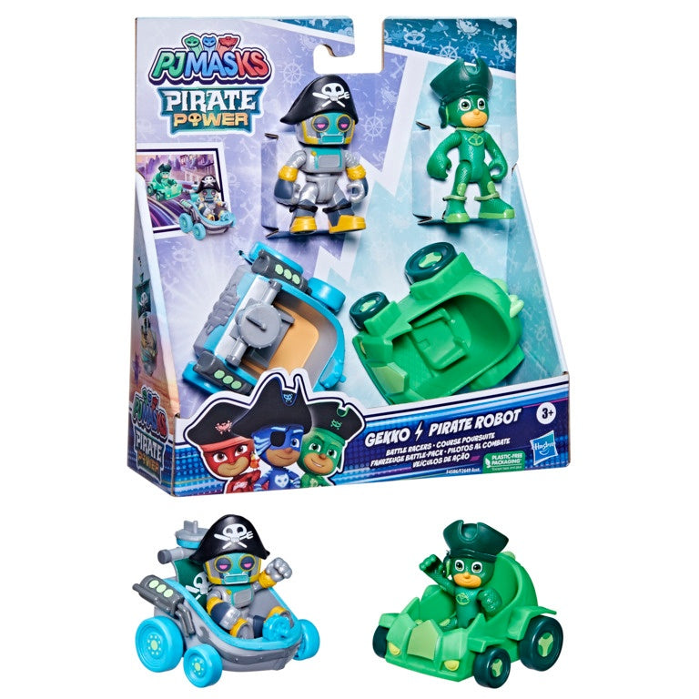 Pj Masks Gekko Vs Pirate Robot