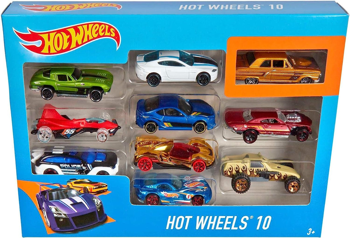 تشكيلة Hot Wheels الأساسية - عبوة ١٠ سيارات