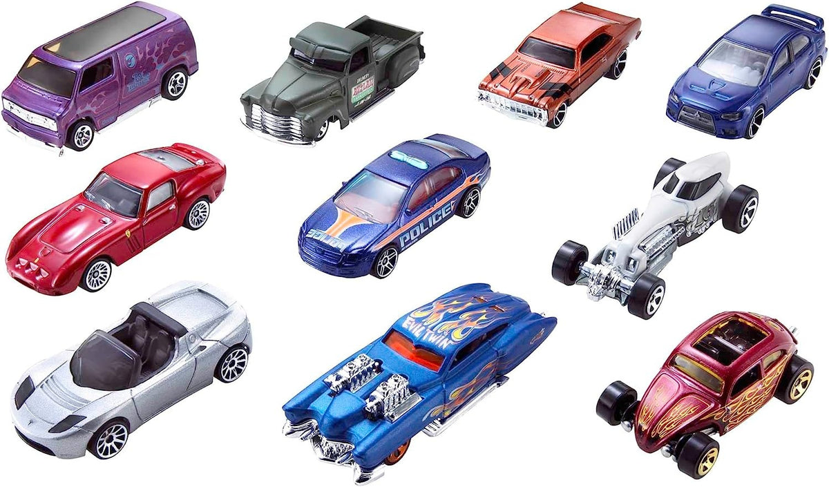 تشكيلة Hot Wheels الأساسية - عبوة ١٠ سيارات