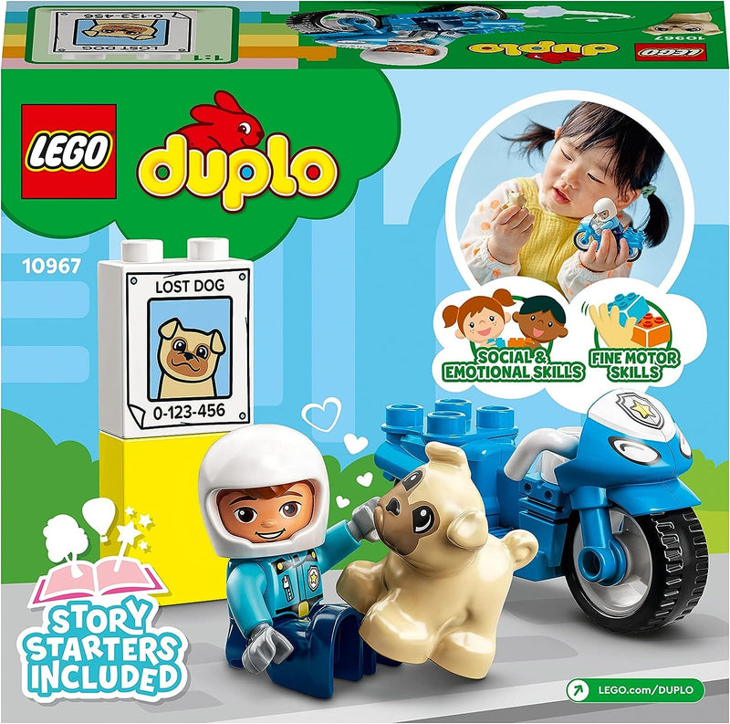 LEGO Duplo Rescue Police Motorcycle