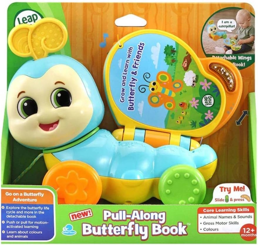 LeapFrog Pull-Along Butterfly Book