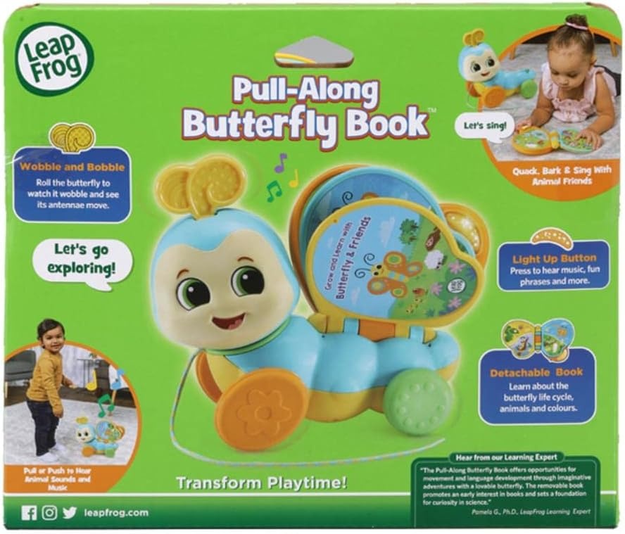 LeapFrog Pull-Along Butterfly Book