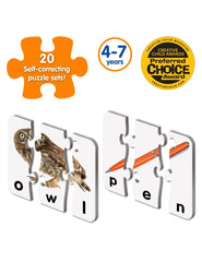 The Learning Journey Match It 3 Letter Words