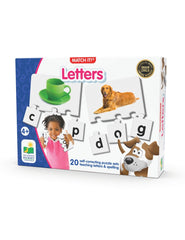 The Learning Journey Match It Letters