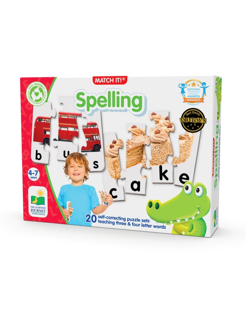 The Learning Journey Match It Spelling