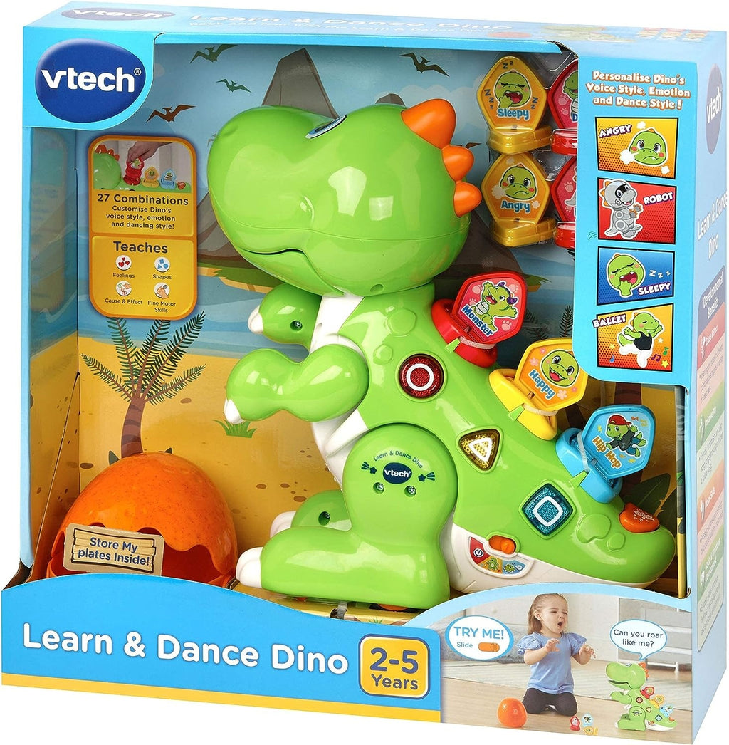 Vtech learn and cheap dance dino