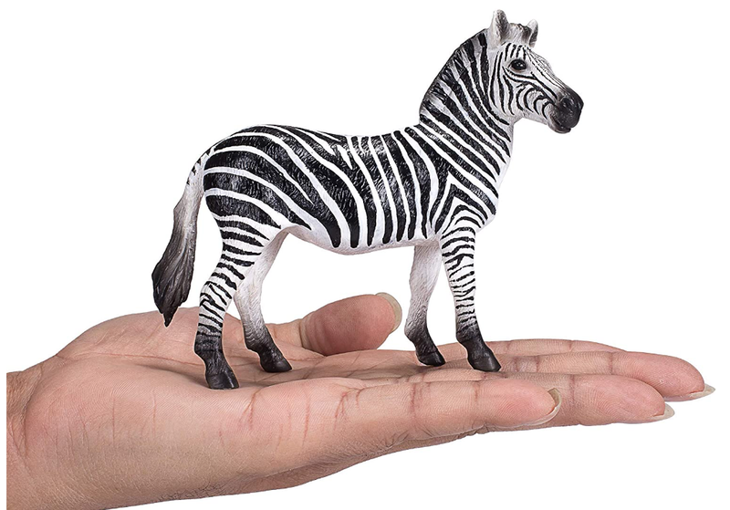 Toy School Plastic Animal Zebra Mare