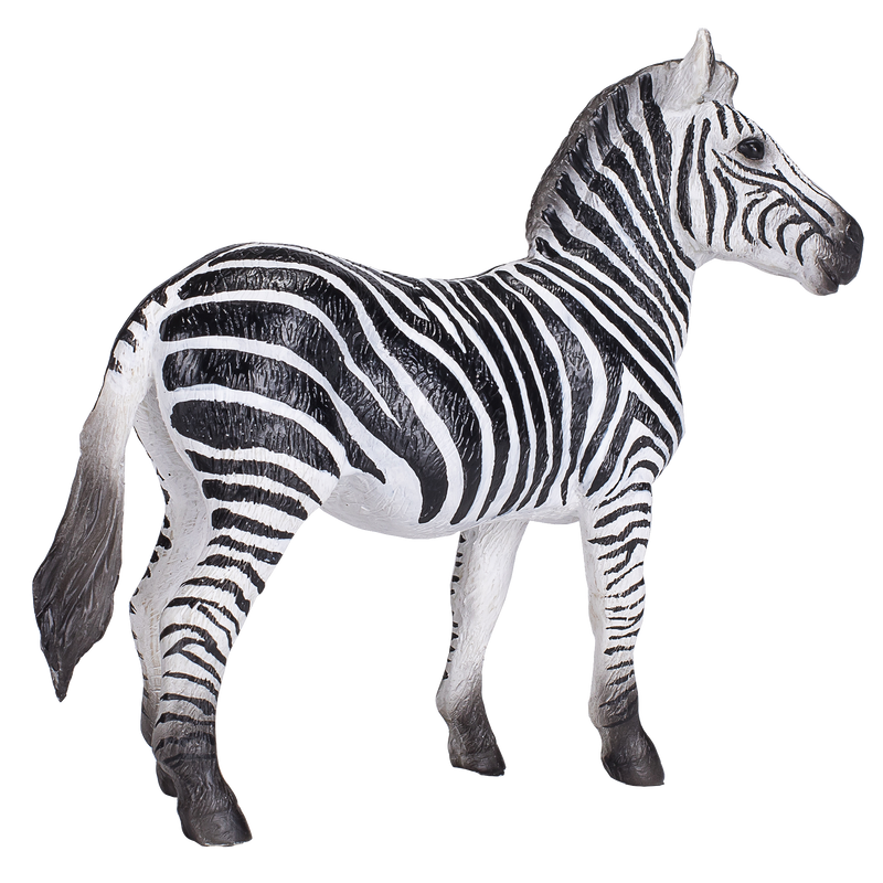 Toy School Plastic Animal Zebra Mare