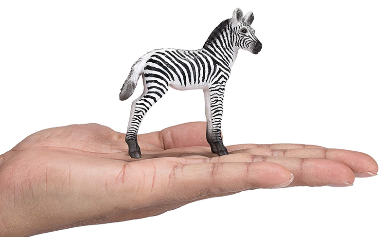 Toy School Plastic Animal Zebra Foal