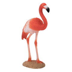 Toy School Plastic Animal American Flamingo