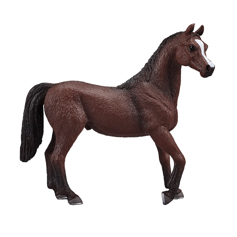 Toy School Plastic Animal Arabian Stallion Chestnut