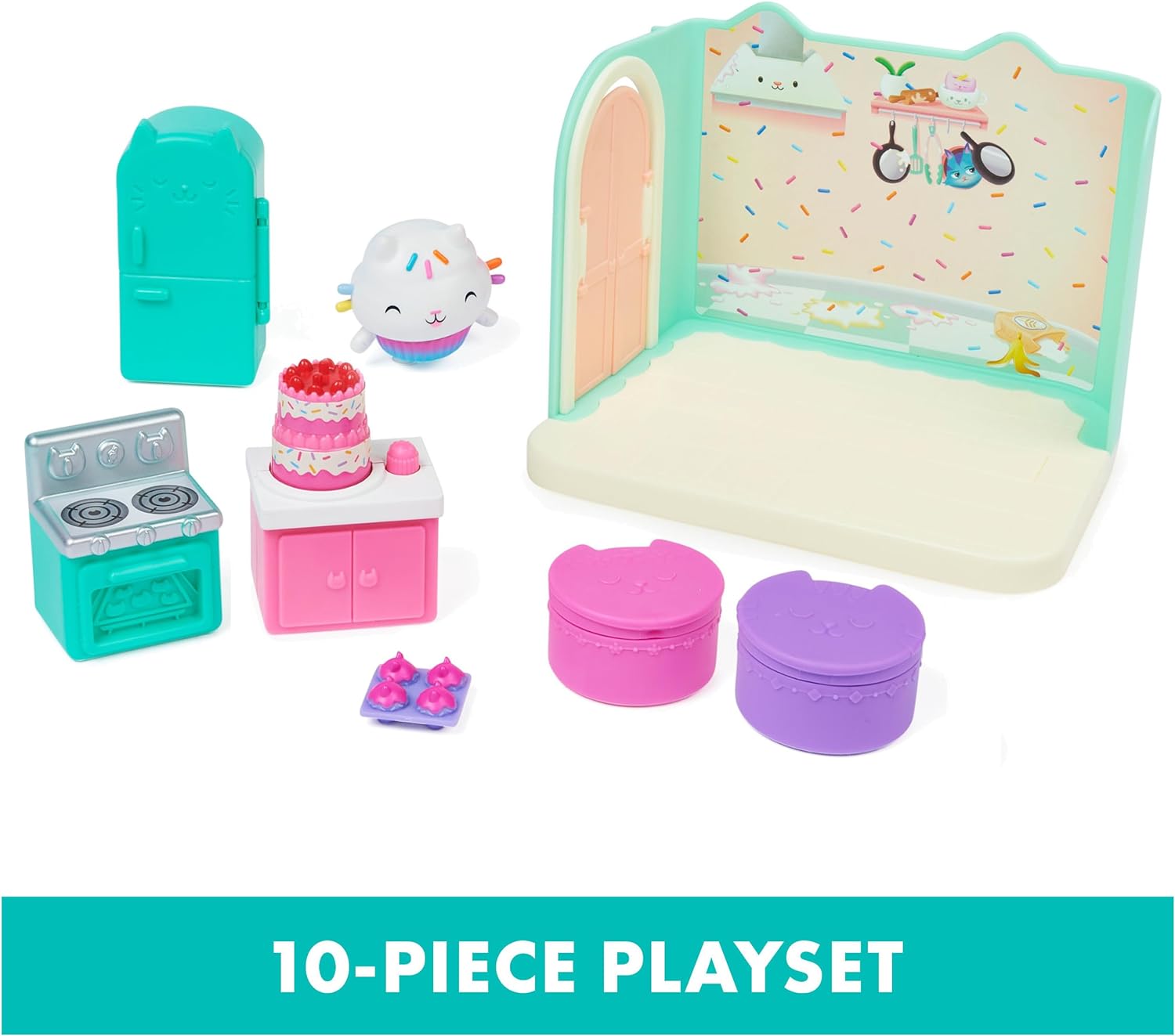 Gabby's Dollhouse Deluxe Room Set Assorted