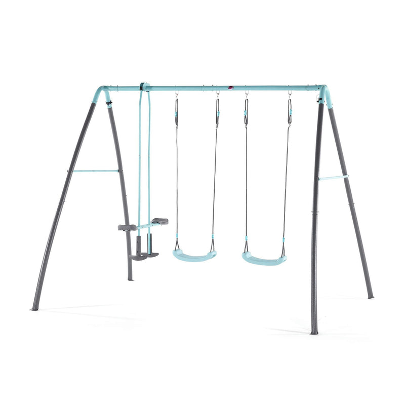 Plum Premium Metal Double Swing And Glider With Mist