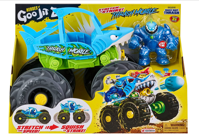 Goo Jit Zu Ultra Goo Season 7 Stretch & Squish Vehicle Pack