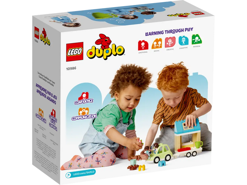 LEGO Duplo Town Family House On Wheels