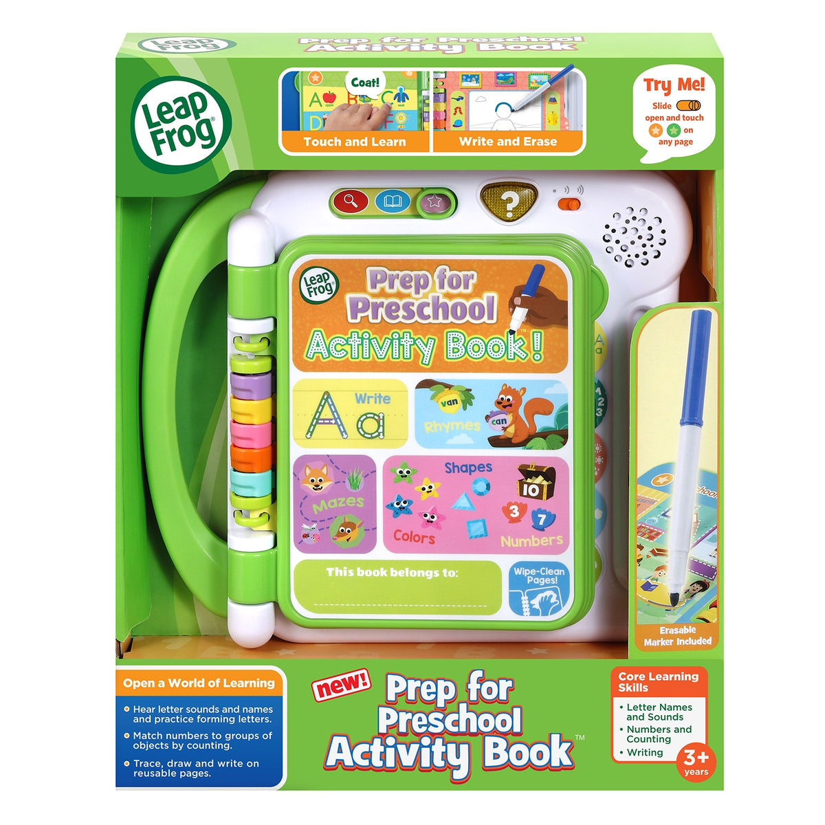 Leapfrog Prep For Preschool Activity Book