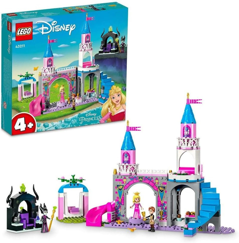 LEGO Disney Auroras Castle Building Toy Set