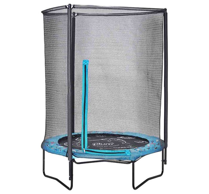 Plum 4.5 Feet Junior Ocean Trampoline and Enclosure with Sounds