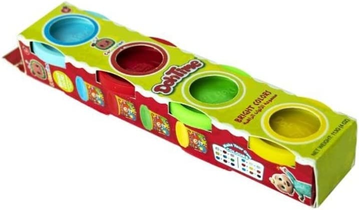 Cocomelon Dohtime Bright Colors 4 Pieces Pack 1 Assorted