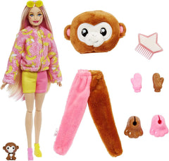 Barbie Cutie Reveal Monkey Themed Doll