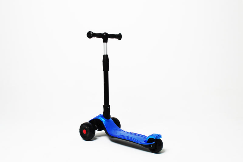 Wheeleez Metallic Blue 3 Wheels Scooter