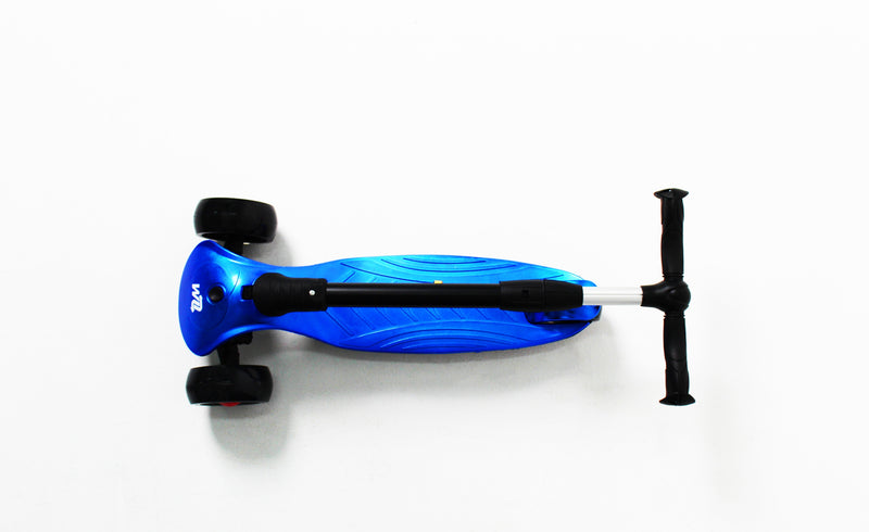 Wheeleez Metallic Blue 3 Wheels Scooter