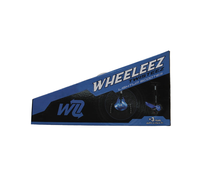 Wheeleez Metallic Blue 3 Wheels Scooter