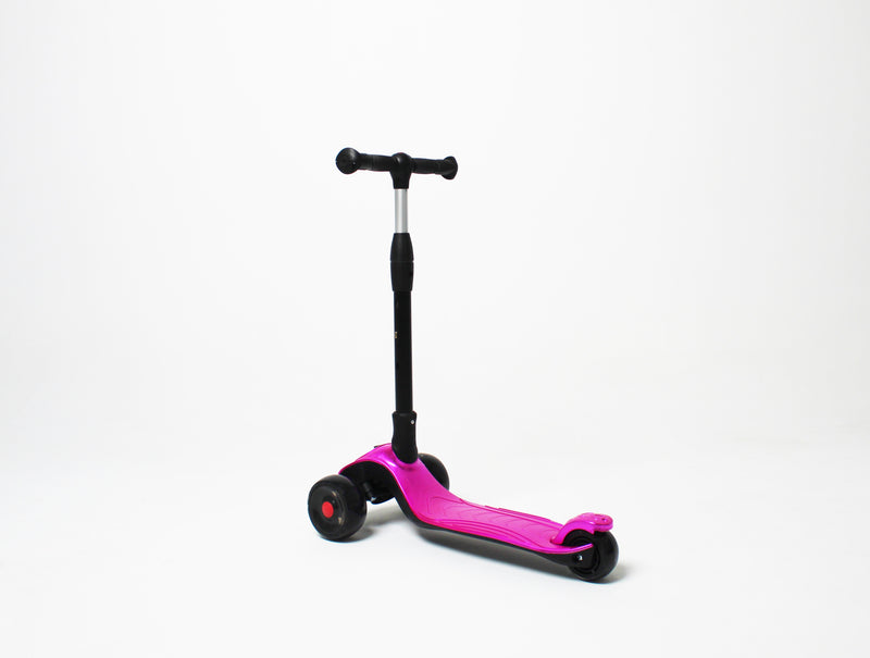 Wheeleez Metallic Pink 3 Wheels Scooter