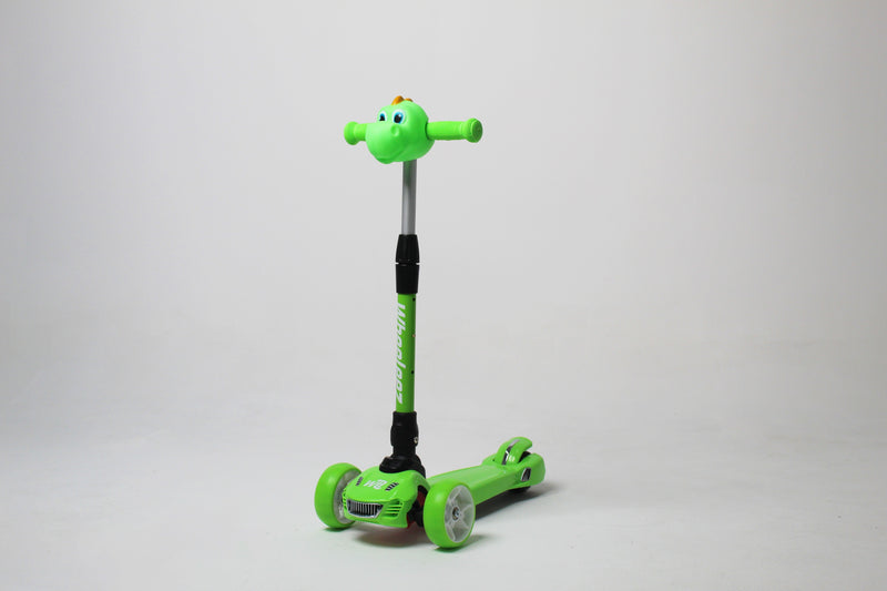 Wheeleez Dino Head 3 Wheels Scooter