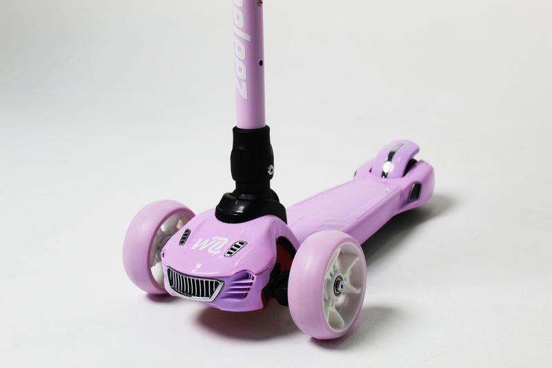 Wheeleez Unicorn Head 3 Wheels Scooter