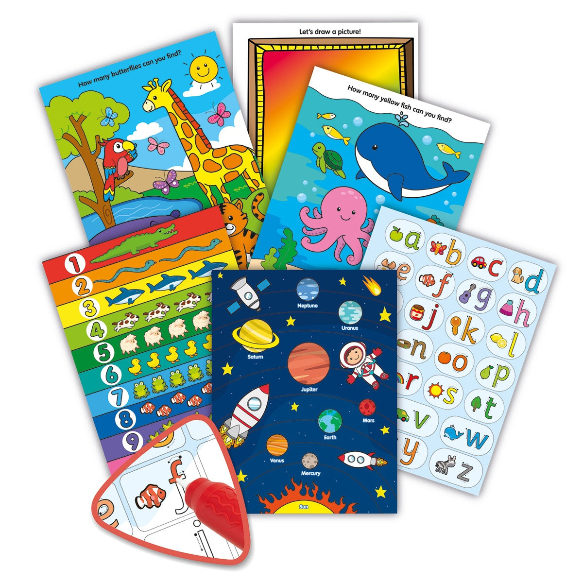 Elc Art And Craft Magic Painting Book