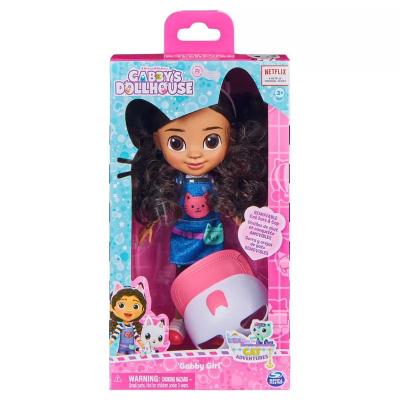 Gabby's Dollhouse Gabby Girl Travel Doll