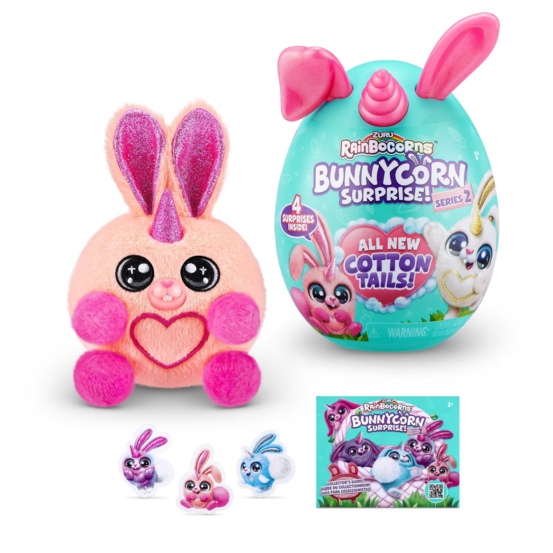 Rainbocorns Bunnycorn Surprise Series2 Plush Mini 6 Assorted