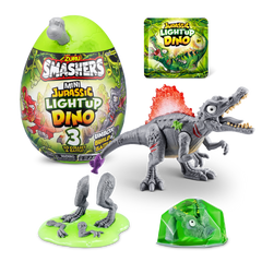Smashers Jurassic-Series 1 Mini Light-Up Dino 3 Assorted