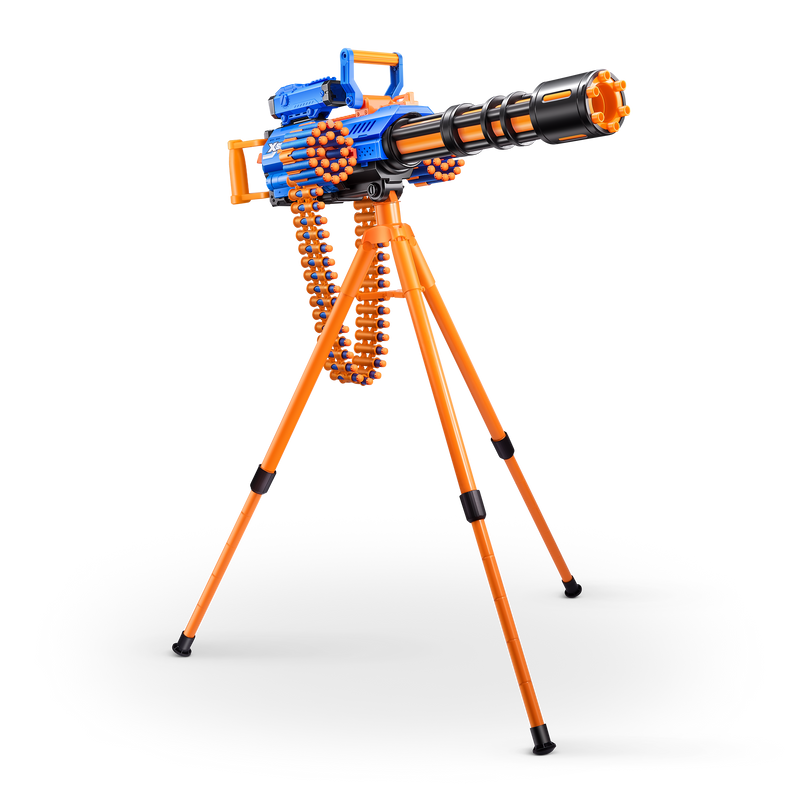 X-Shot Insanity-Motorized Fire Gatling Gun with Tripod