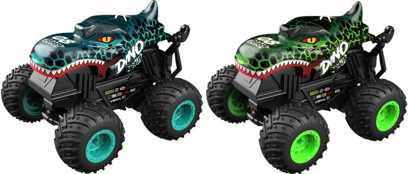 D Power 1:20 Remote Control 2.4G Dino Monster Car 2 Assorted