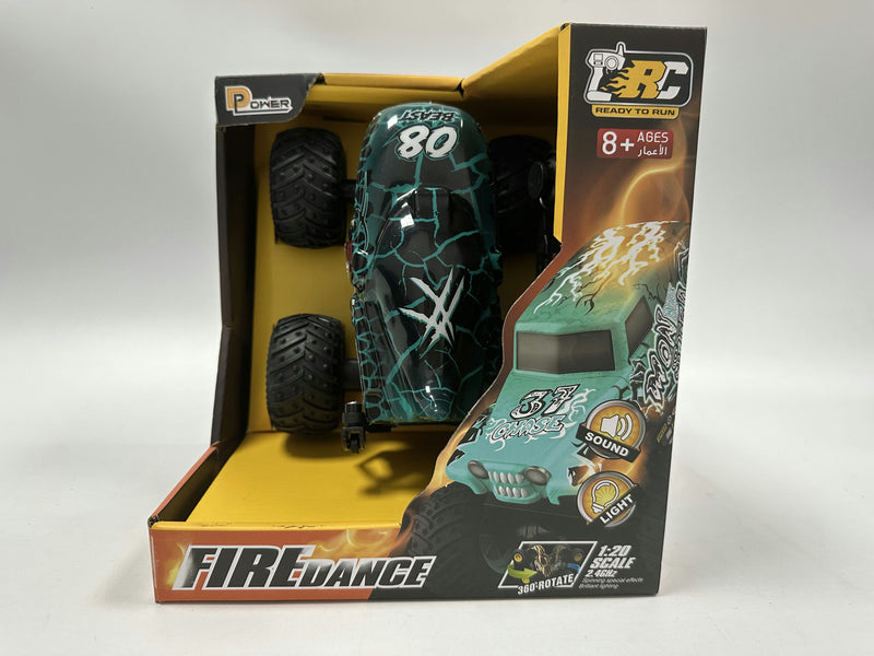 D Power 1:20 Remote Control 2.4G Dino Monster Car 2 Assorted