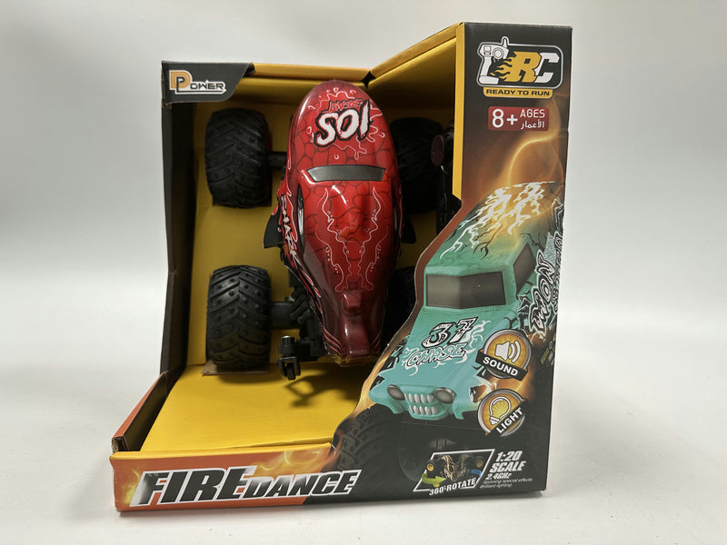 D Power 1:20 Remote Control 2.4G Shark Monster Car 2 Assorted