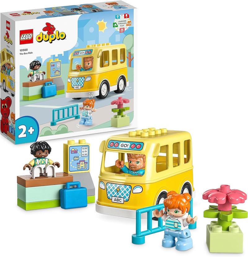 LEGO Duplo Town The Bus Ride Building Toy Set