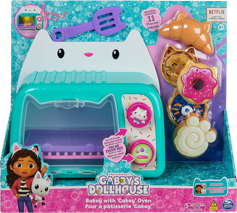 Gabby's Dollhouse Bakey with Cakey Lights and Sounds Oven