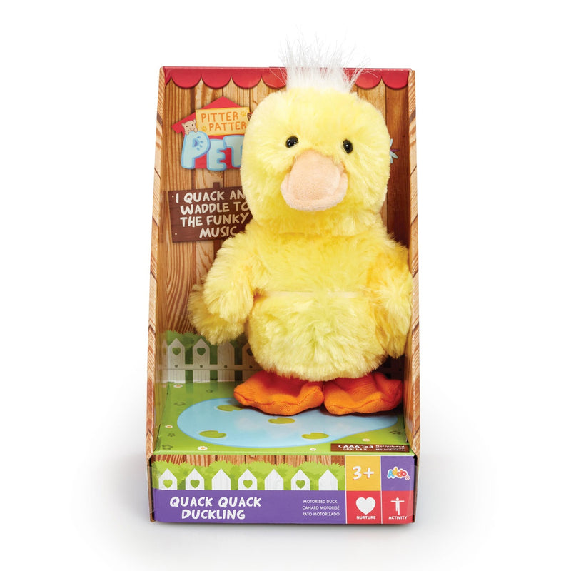 Addo Pitter Patter Pets Quack Quack Duckling Electronic Pet