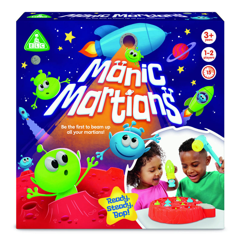 Early Learning Centre Games Manic Martians Battery Operated