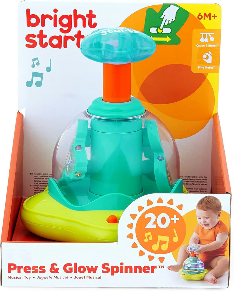 Bright Starts Press & Glow Spinner