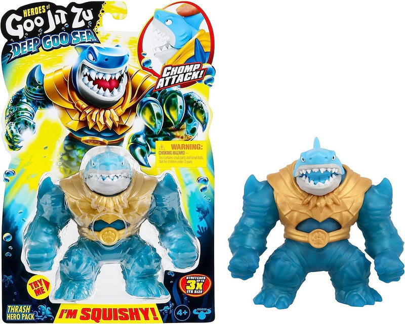 Goo Jit Zu Deep Goo Sea Series 9 Chomp Attack Thrash Hero Pack