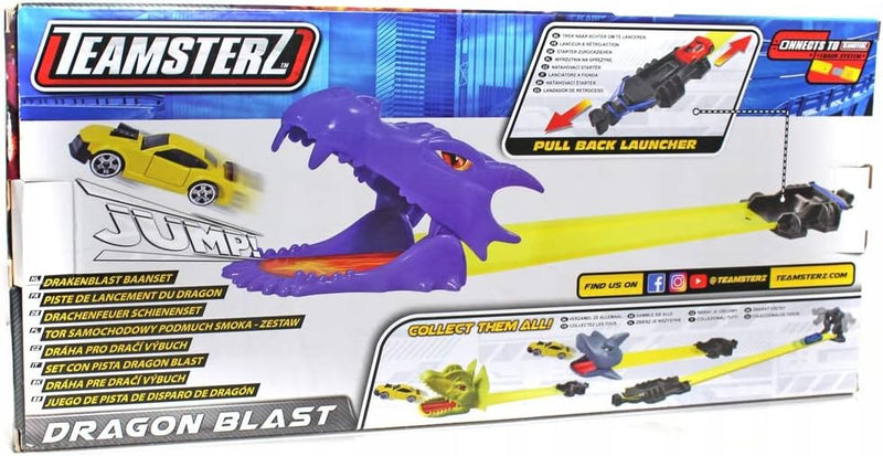 Teamsterz Beast Machine Dragon Blast Trackset PlaySet with 3 Cars