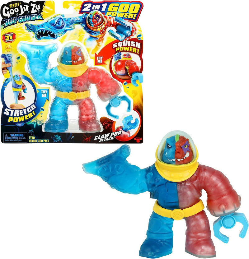 Goo Jit Zu Deep Goo Sea Series 9 Double Goo Attack Pack Tyro