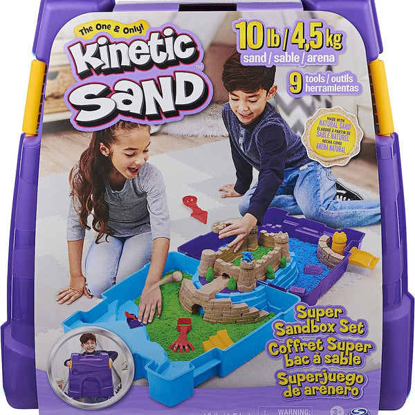 Kinetic sand box with lid online