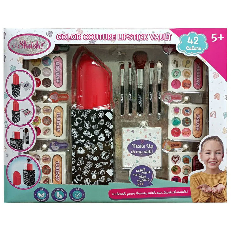 Shush! Color Couture Lipstick Vault Cosmetics Set