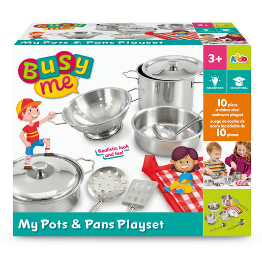 طقم القدور والمقالي من Busy Me