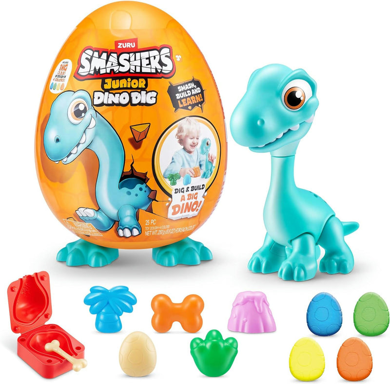 Smashers Dino Dig Large Egg Series1, Assorted